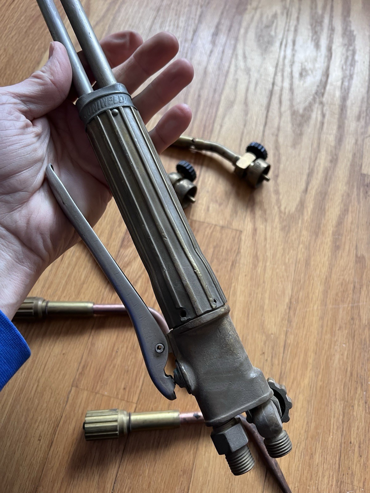 Airco Cutting Welding Torch Lot 4790 818-0750 Uniweld 830 Berzumatic 14103