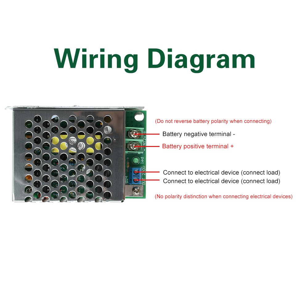 DC 12-14.5V to AC 220V Inverter Module 50-100W DC-AC Step-Up Transformer Module