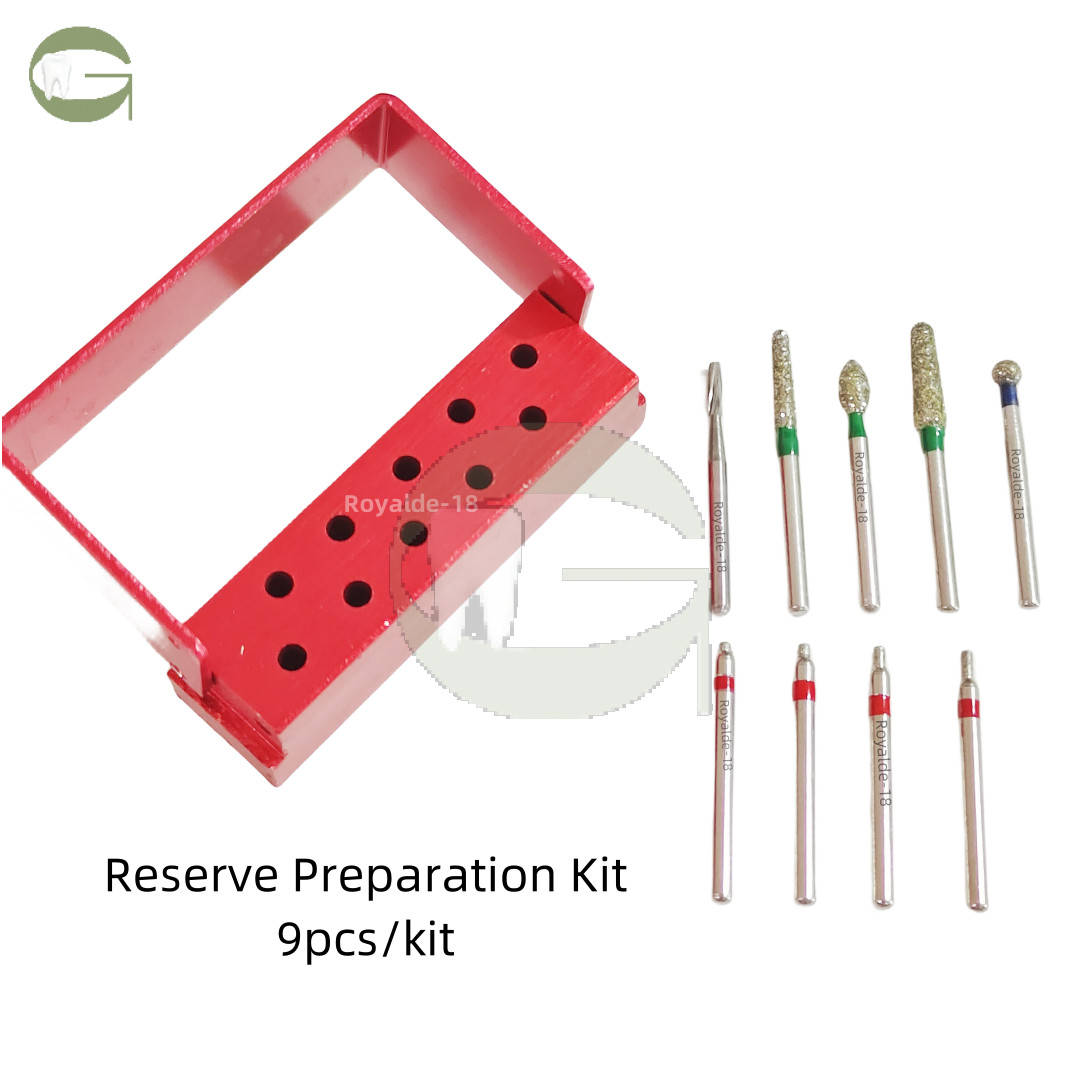 Dental Reverse Preparation/Anterior Posterior Crown Direction Burs Drill Diamond