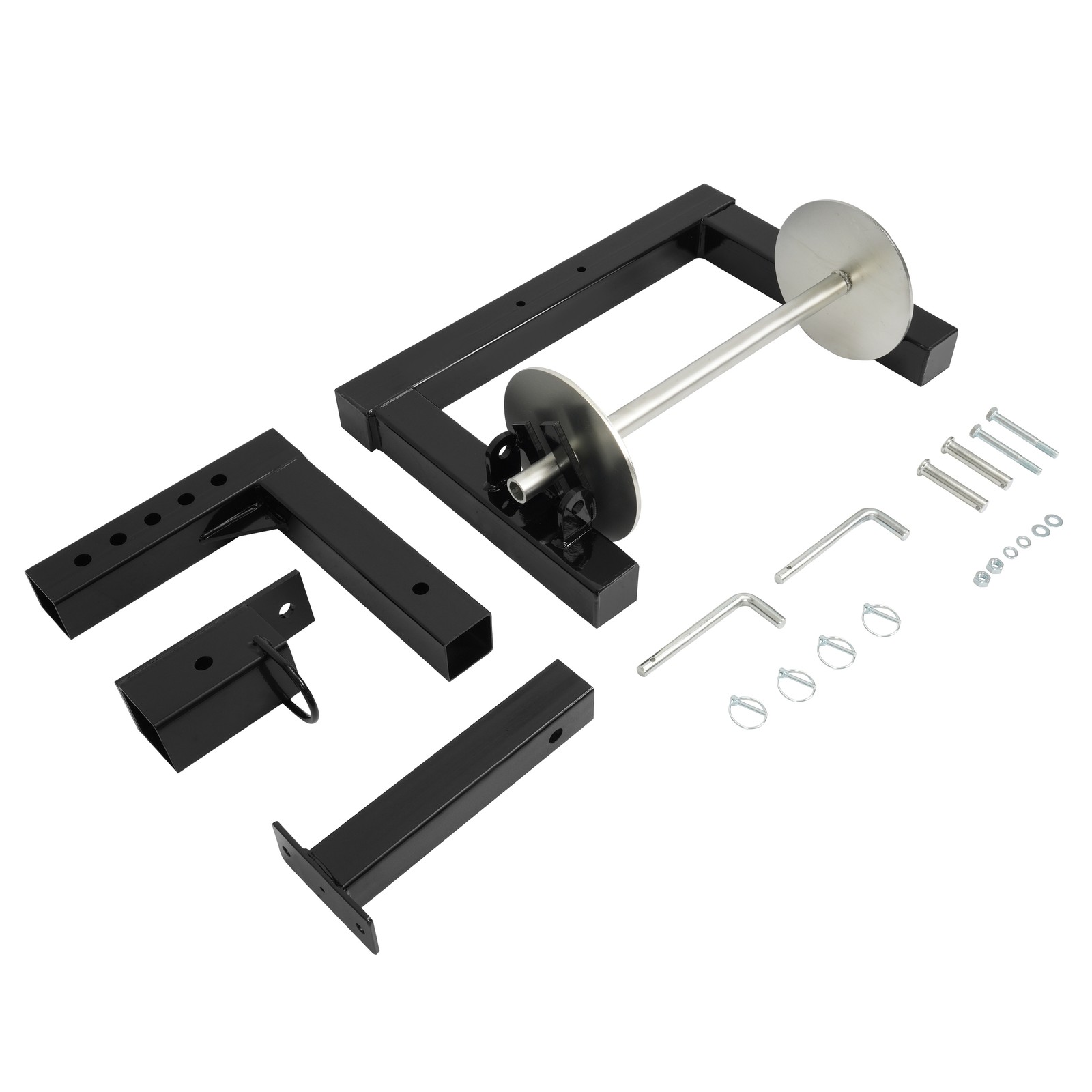 Barbed Wire Unroller Fence Stretcher Bolt-On ATV Adaptor w/ 2″ Receiver Hitch