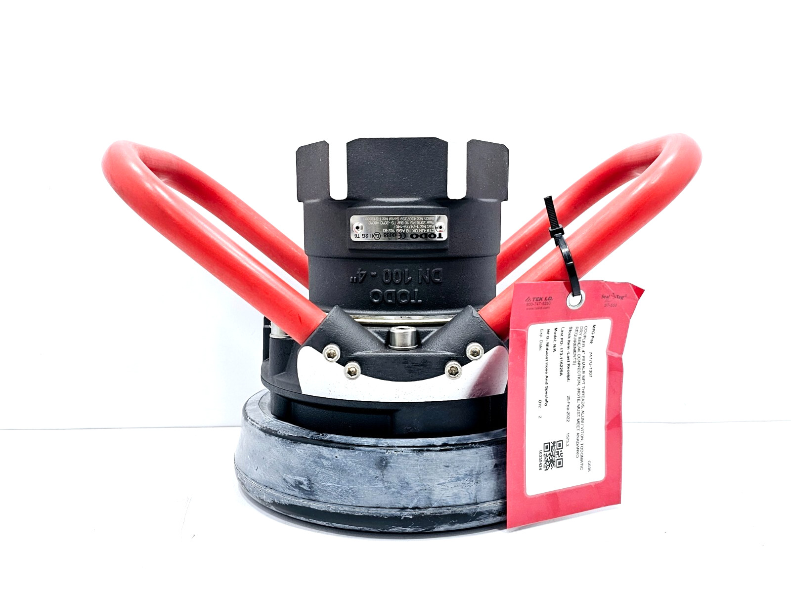 1-7477H-1407 TODO-MATIC HOSE UNIT 4″ (DN100, Ø 164 MM) THREADED