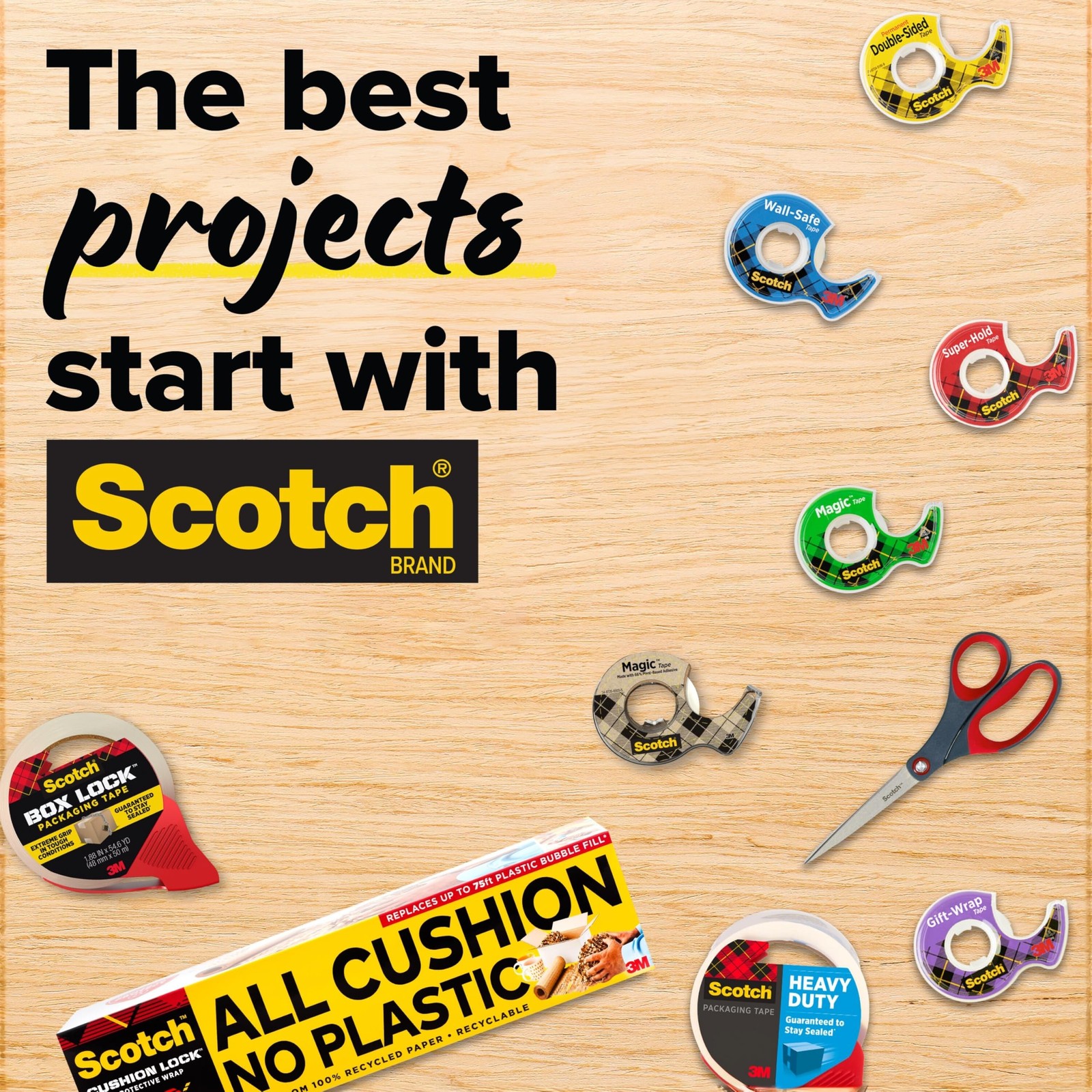 Scotch 7″ Precision Scissors, Great for Everyday Use (1447) 7-Inches