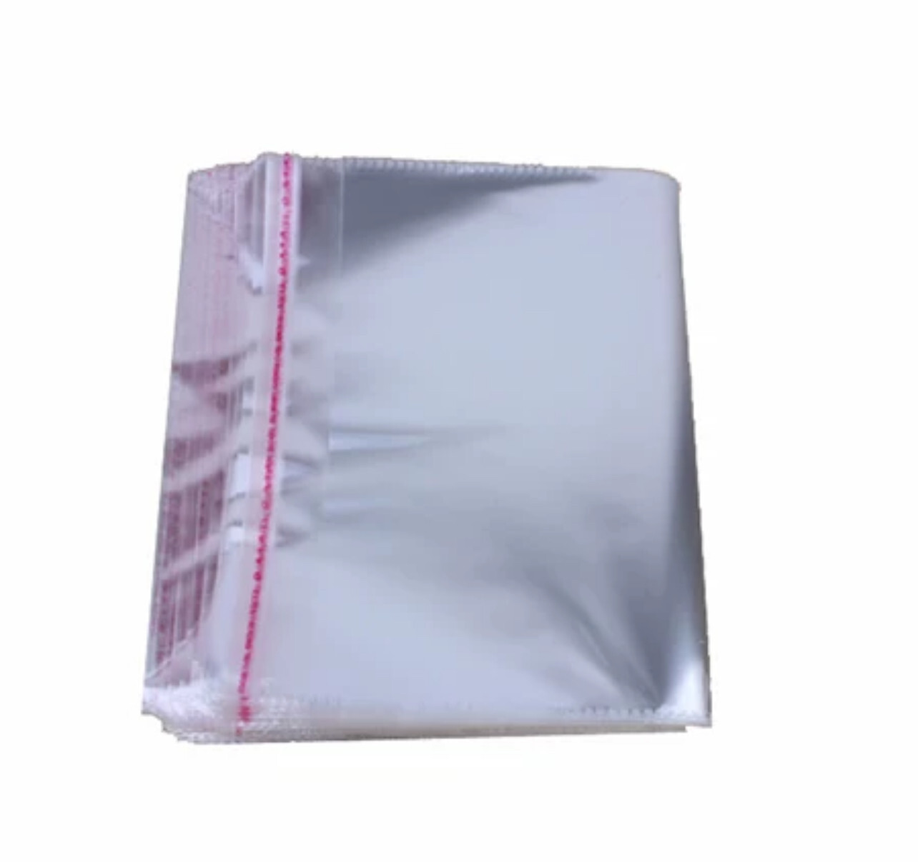 Large Clear Reclosable selfSeal Baggies Plastic Storage bags 100pcs