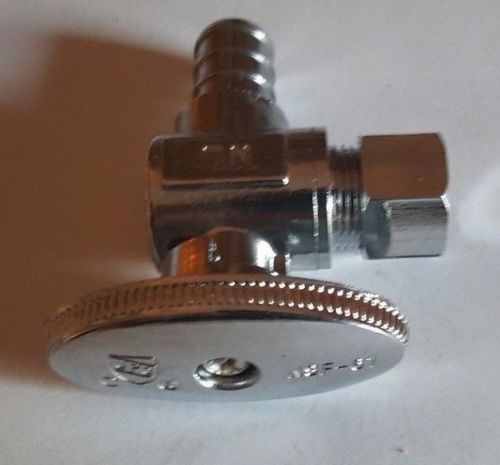 200 PIECES 1/2″ PEX X 3/8″OD 1/4 TURN ANGLE STOP VALVE (LEAD-FREE) METAL HANDLE