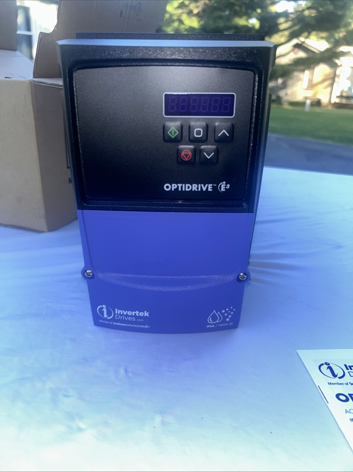 ODE-3-110023-101a- Invertek OptiDrive E3 – 7.5 HP VFD