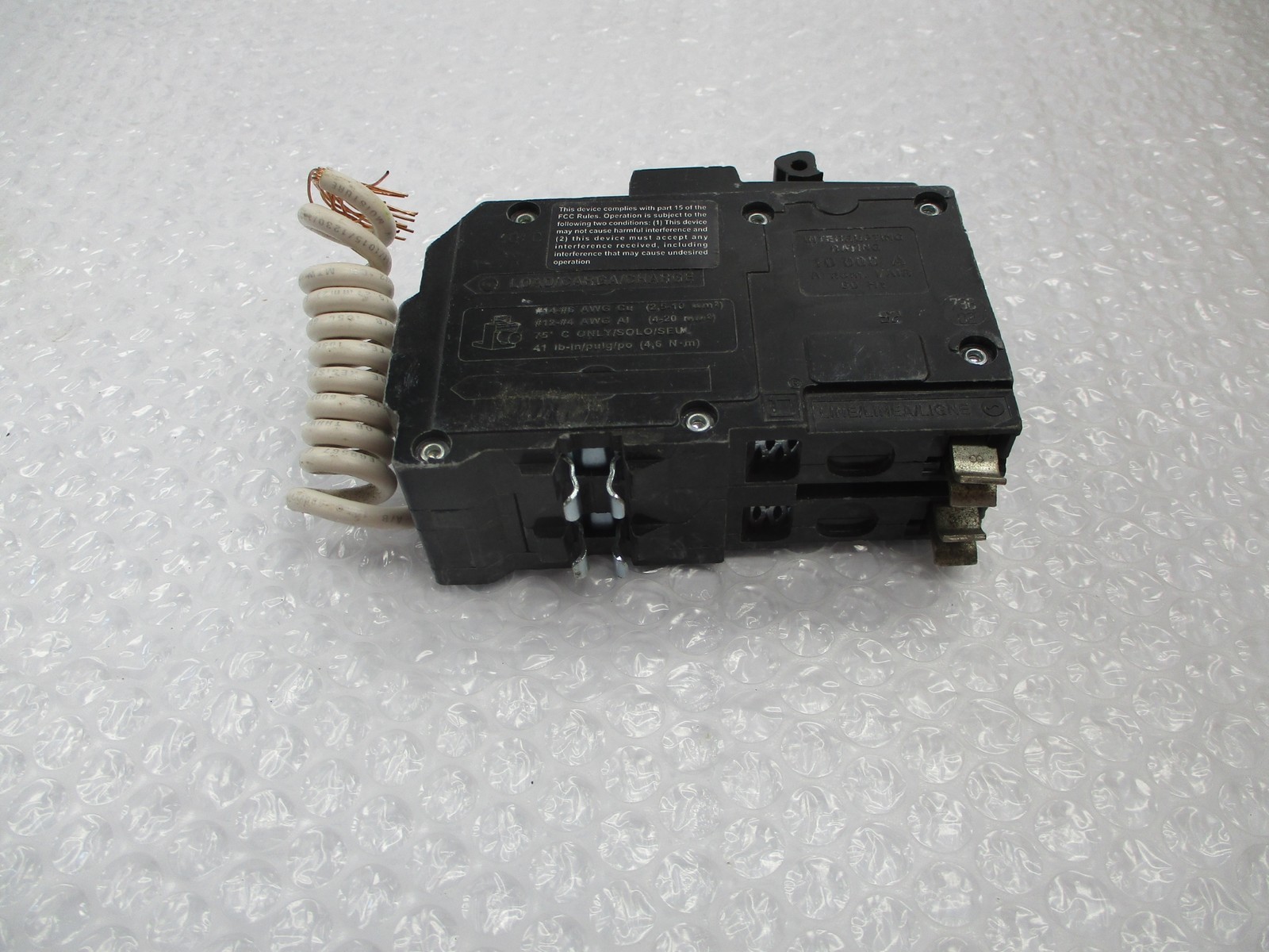 SQUARE D QO260 BREAKER 2POLES 60AMPS UNMP