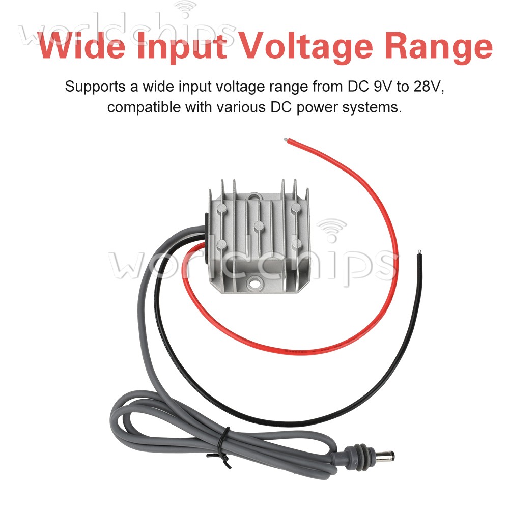 DC 12V24V to DC 30V 3.5A Power Cord Converter Boost Conversion Module Waterproof