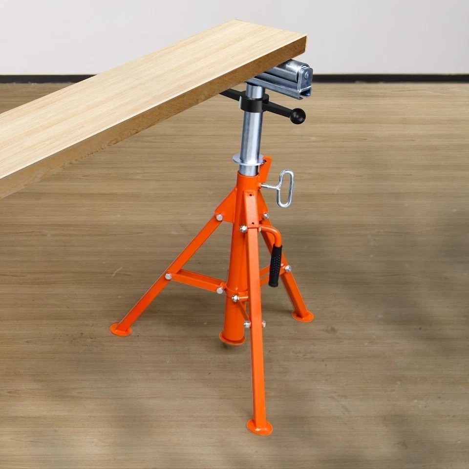 Roller Stand 2500 LBS Load 27.6″-52″ Height Adjustable 45# Steel Foldable