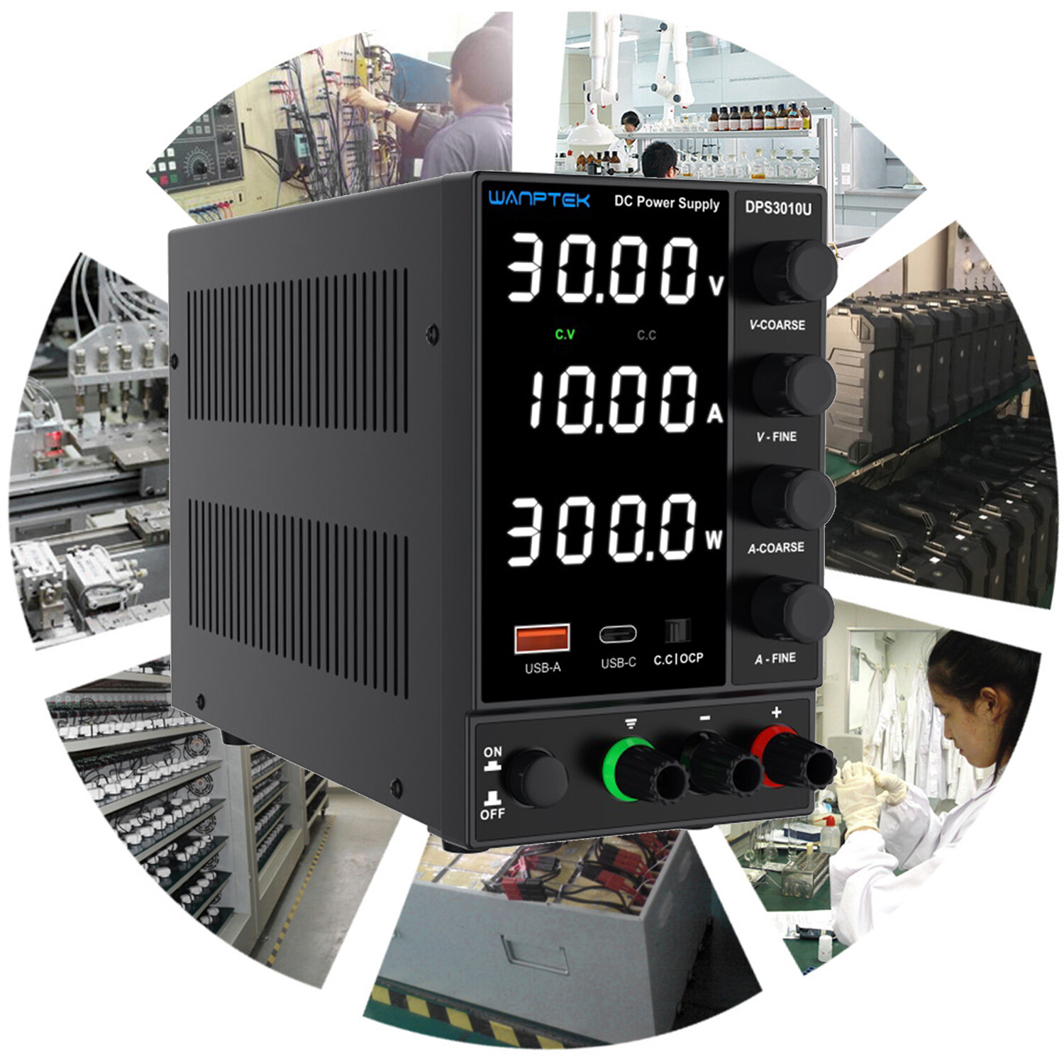 WANPTEK DPS3010U 300W Switching AC 115V/230V 50/60Hz D4V0