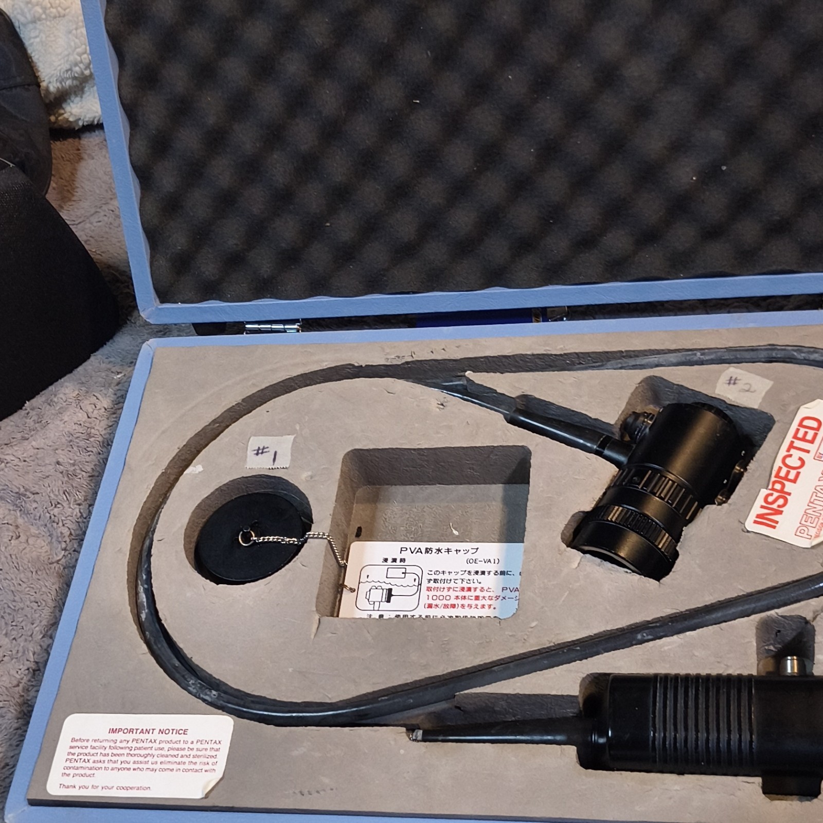 PENTAX VNL8-J10 Flexible Rhino-Laryngoscope 3.8mm x 300mmFiber ONE AVAILABLE