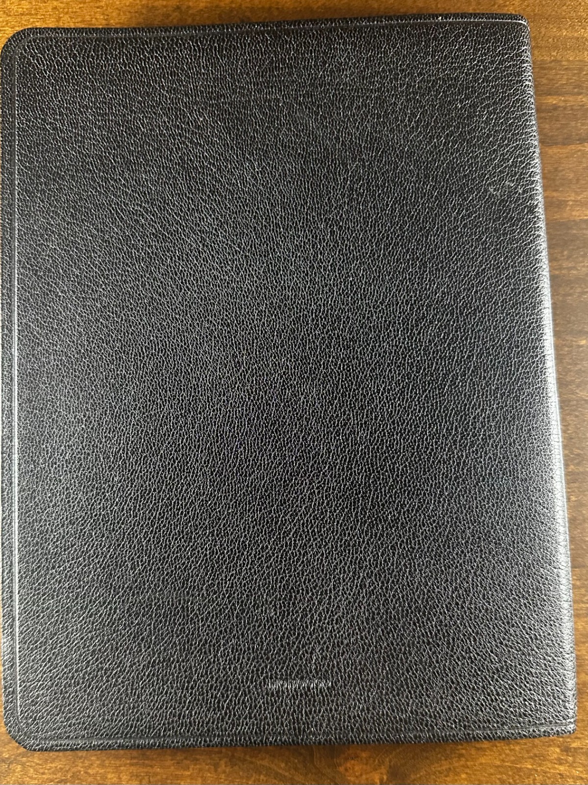 Graphic Image JLL Premium Black Leather Flexible Soft Cover Journal Notebook 7×9