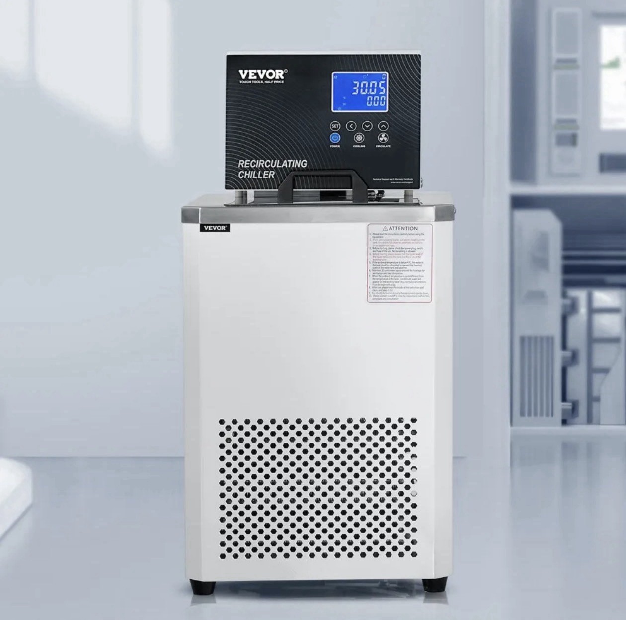 -5℃~100℃ 6L Laboratory Recirculating Chiller Heating And Cooling Circulator Bath