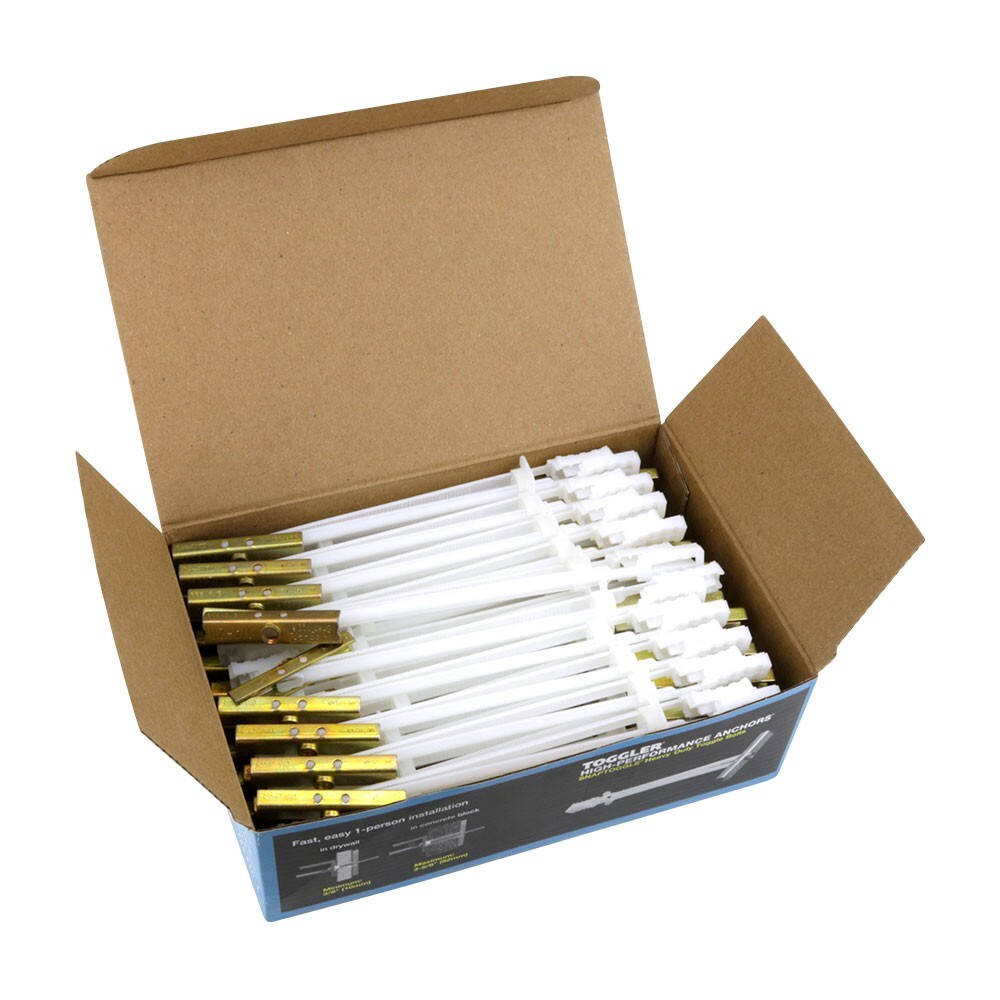 TOGGLER® SNAPTOGGLE® 25014 Heavy-Duty Anchors (Box of 50)