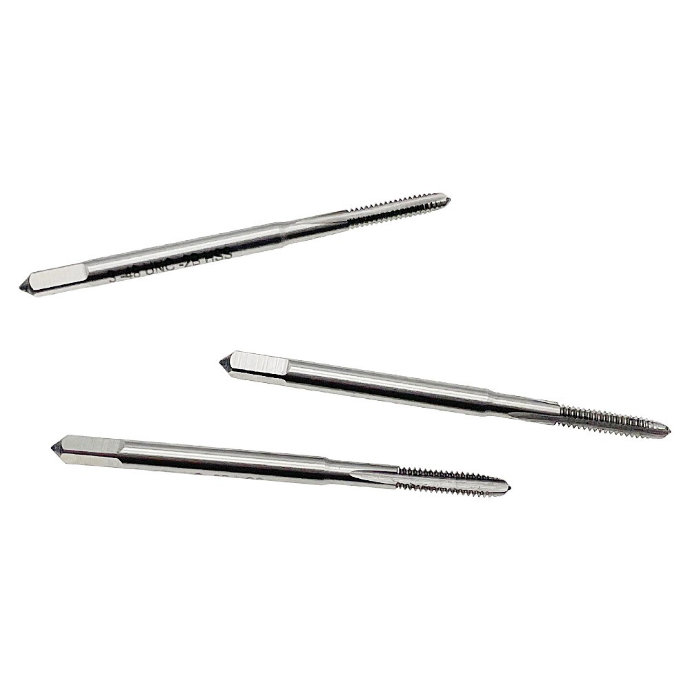 3X 3 x 48 Tap Set 3×48 Thread 3 Flutes 3-48 Hand Threading Tap Tool 3 – 48