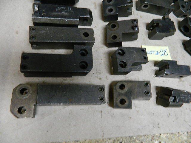 Hardinge Chucker Lathe Turret Tooling most are unmarked ( 30 pieces ) LOT # 28