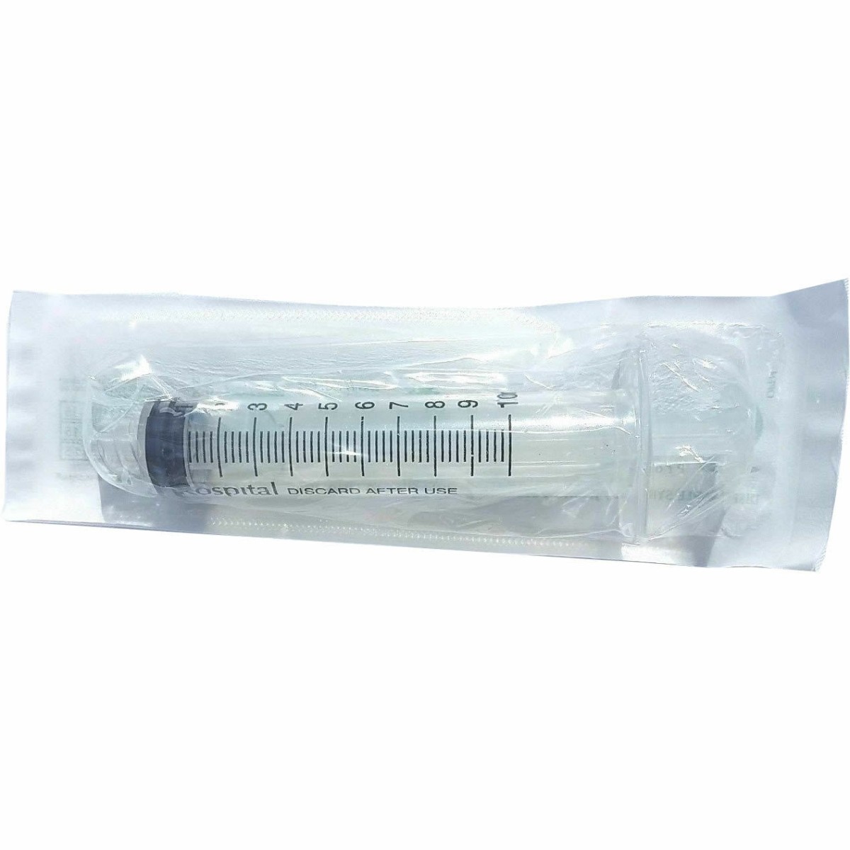 10x 10mL Plastic Syringe Luer Lock Tip Liquid/Ink Animal Feeder Sterile 10cc
