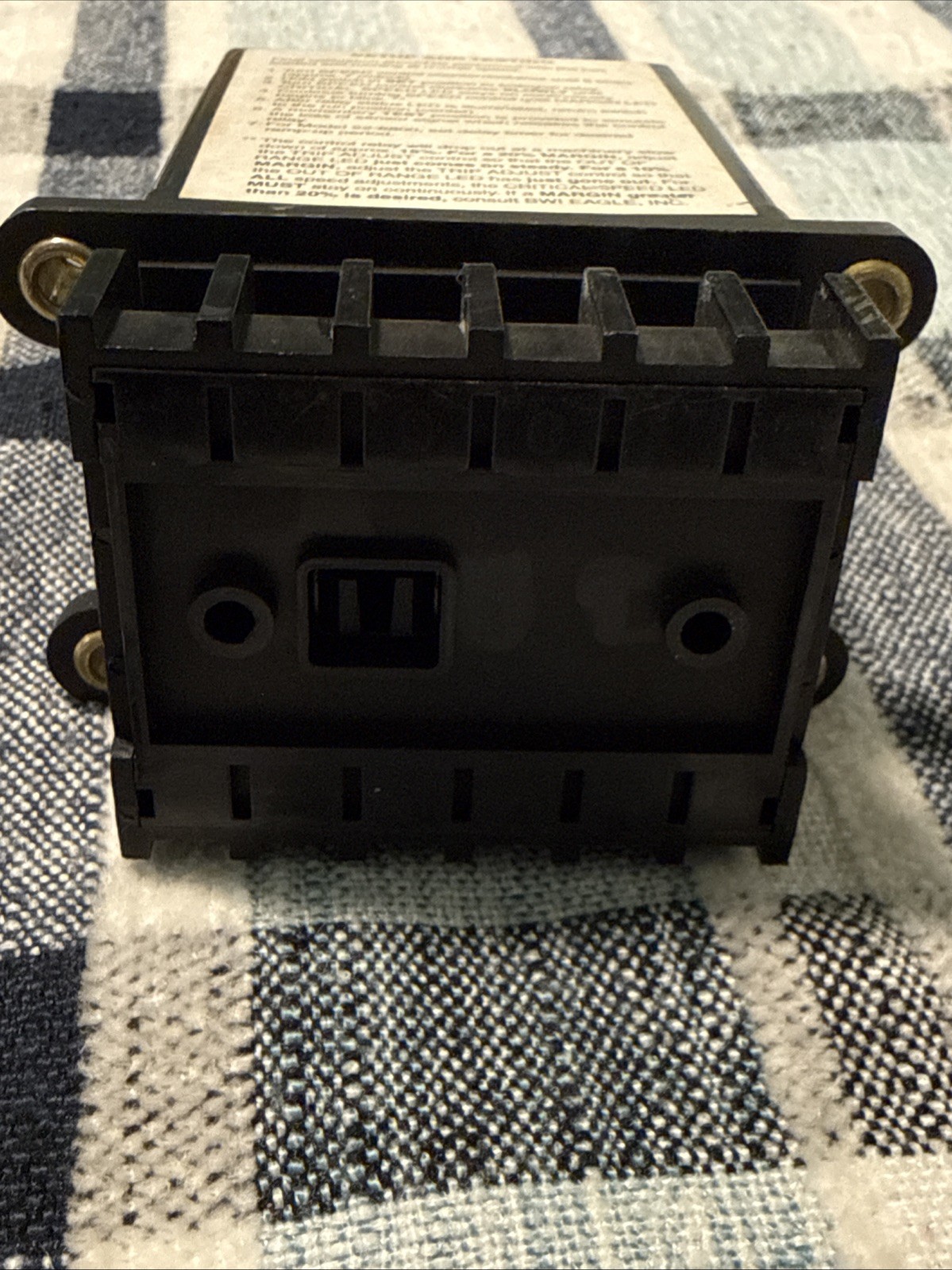 EAGLE BWI 22-8000 TAC Switch 60-800 RPM 120 VAC Speed Adjust Relay Module