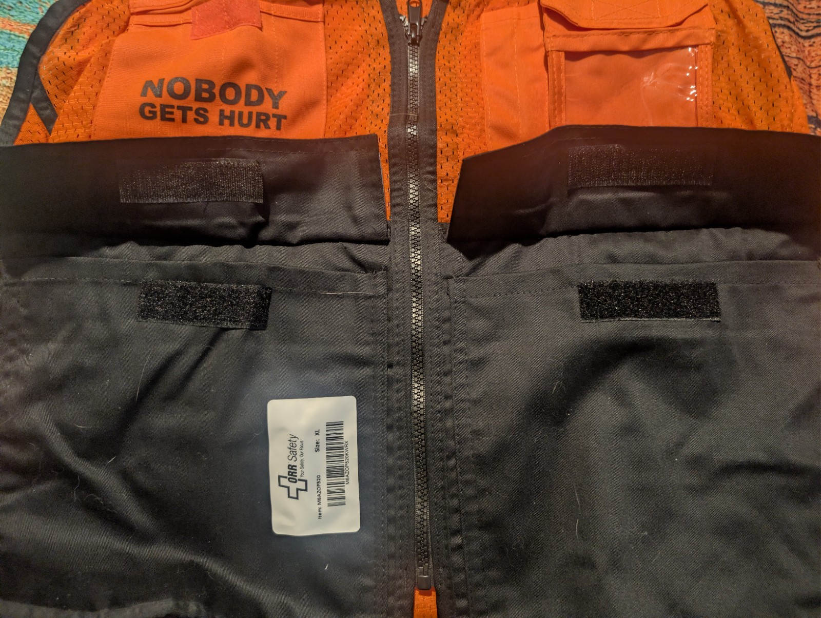 Orr Safety Vest HI-VIS Type R Class 2 Not FR ANSI/ISEA 107-2015 XL Lot Of 2 New
