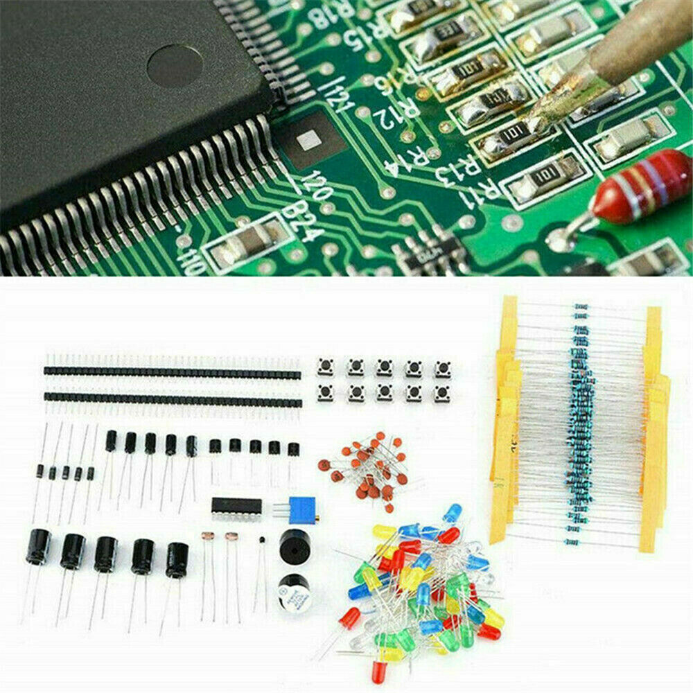 Electronics Component Basic Starter Kit w/830 tie-points Breadboard C1Y3