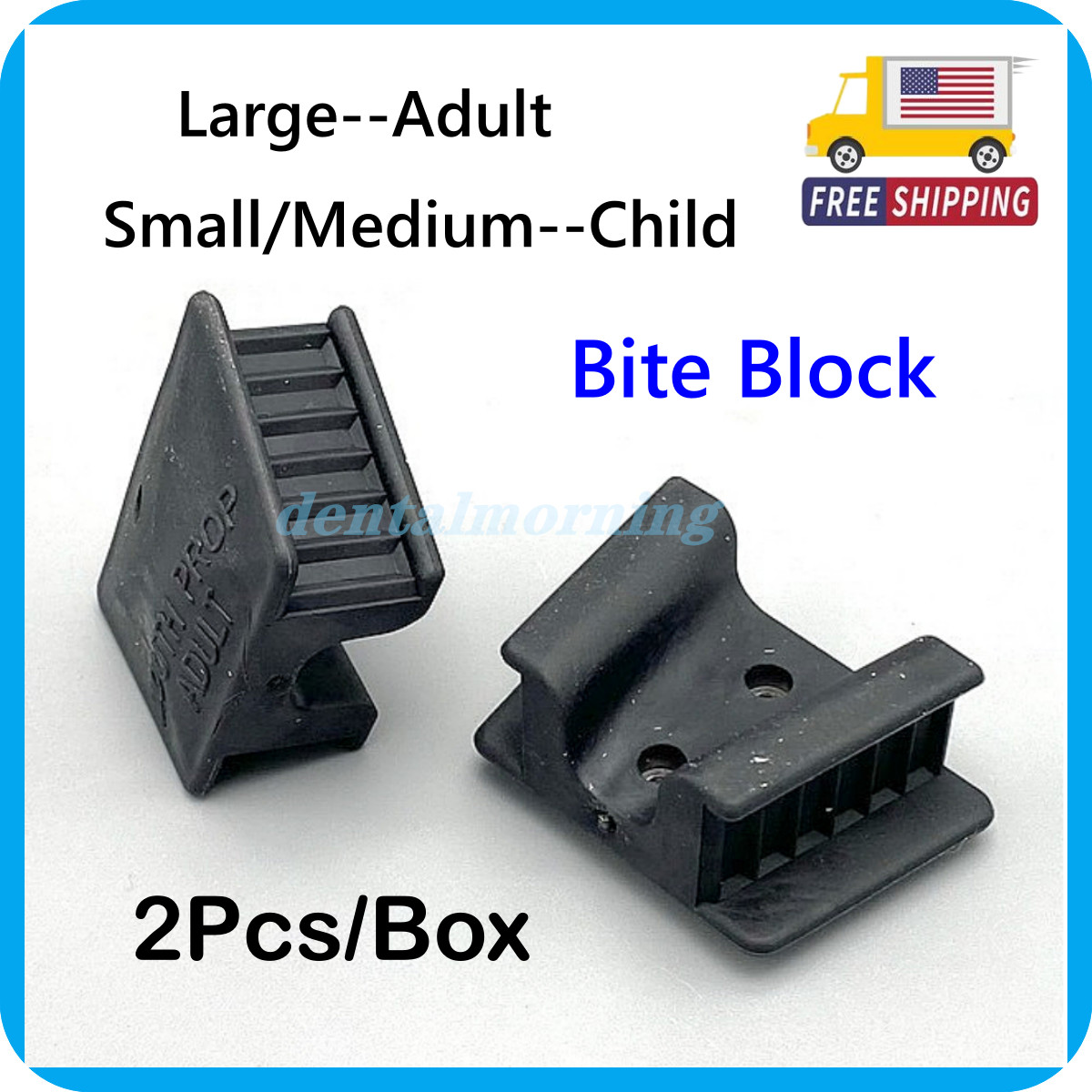 Child(S/M)/Adult Autoclave Silicone Mouth Props Bite Block Dental Autoclave