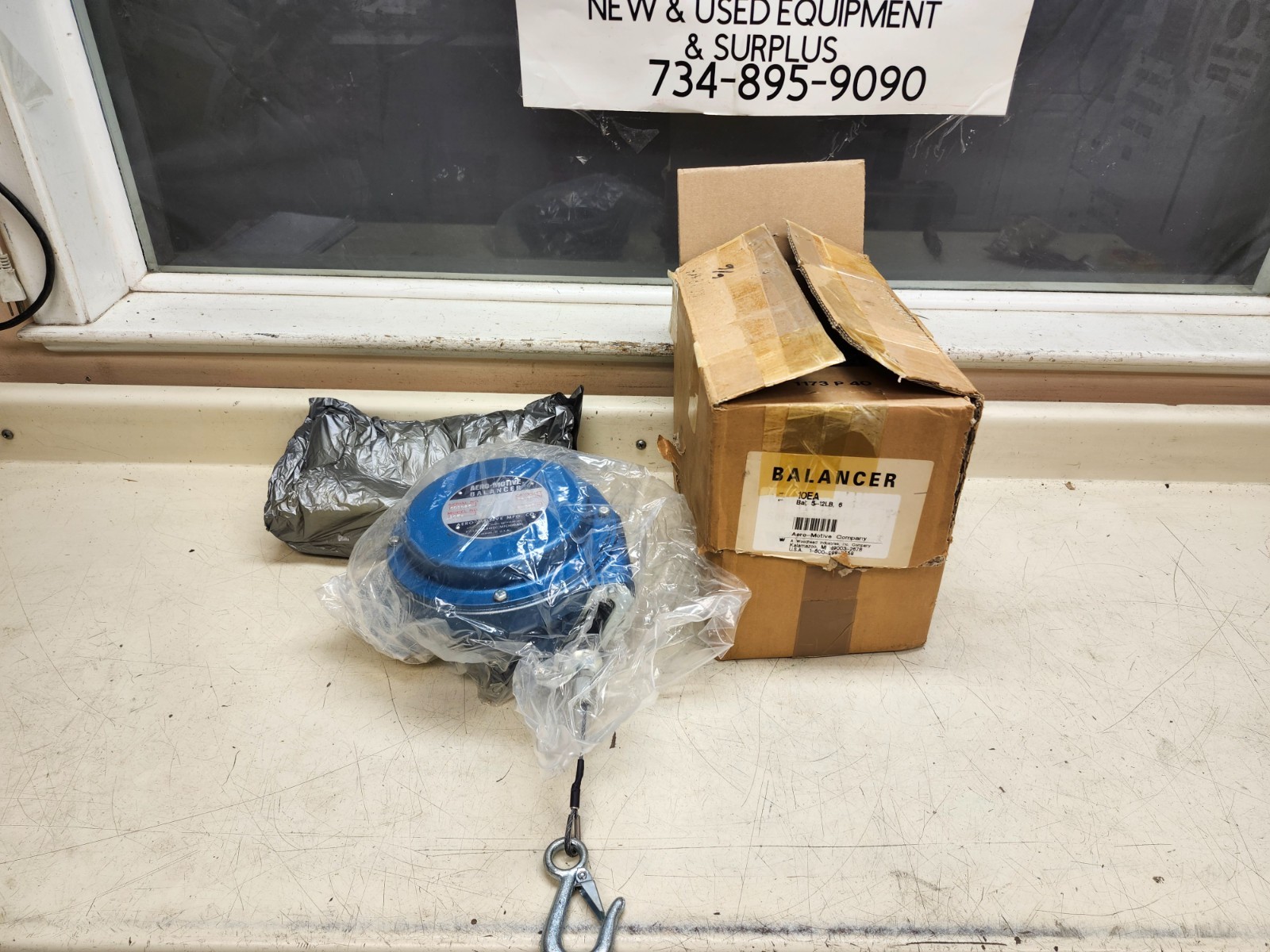 NEW Aero-Motive Tool Balancer 2.3-5KG 5-12LBS P/N: 10EA FREE SHIPPING