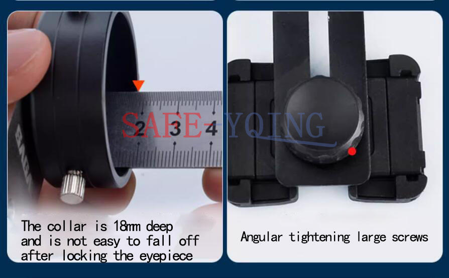 1PC Slit Lamp Adapter Microscope Eyepiece Smartphone Cell Phone Adapter
