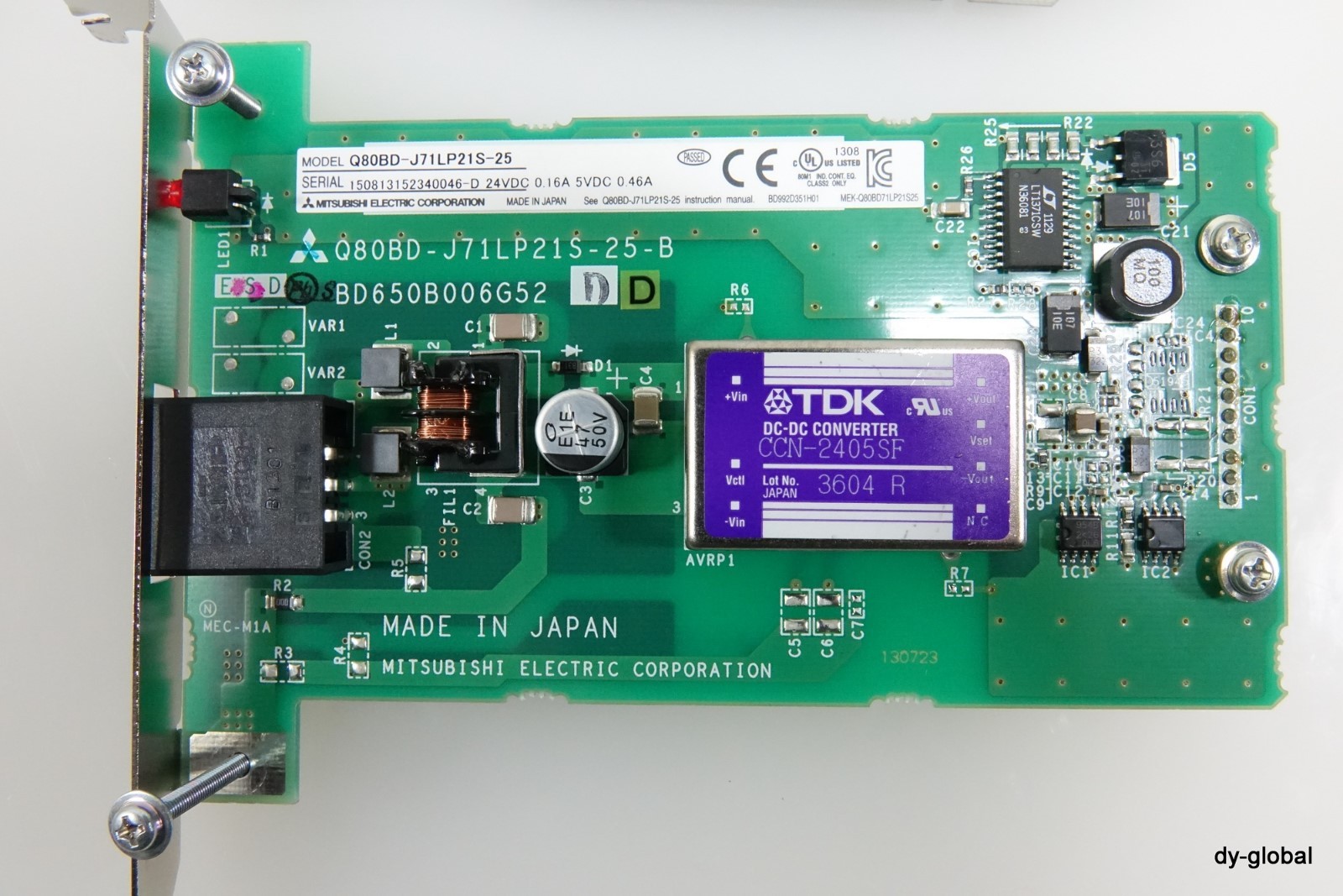 MITSUBISHI Used Q80BD-J71LP21S-25 Q80BD-J71LP21S-25-A PCB-I-E-920=6DX1
