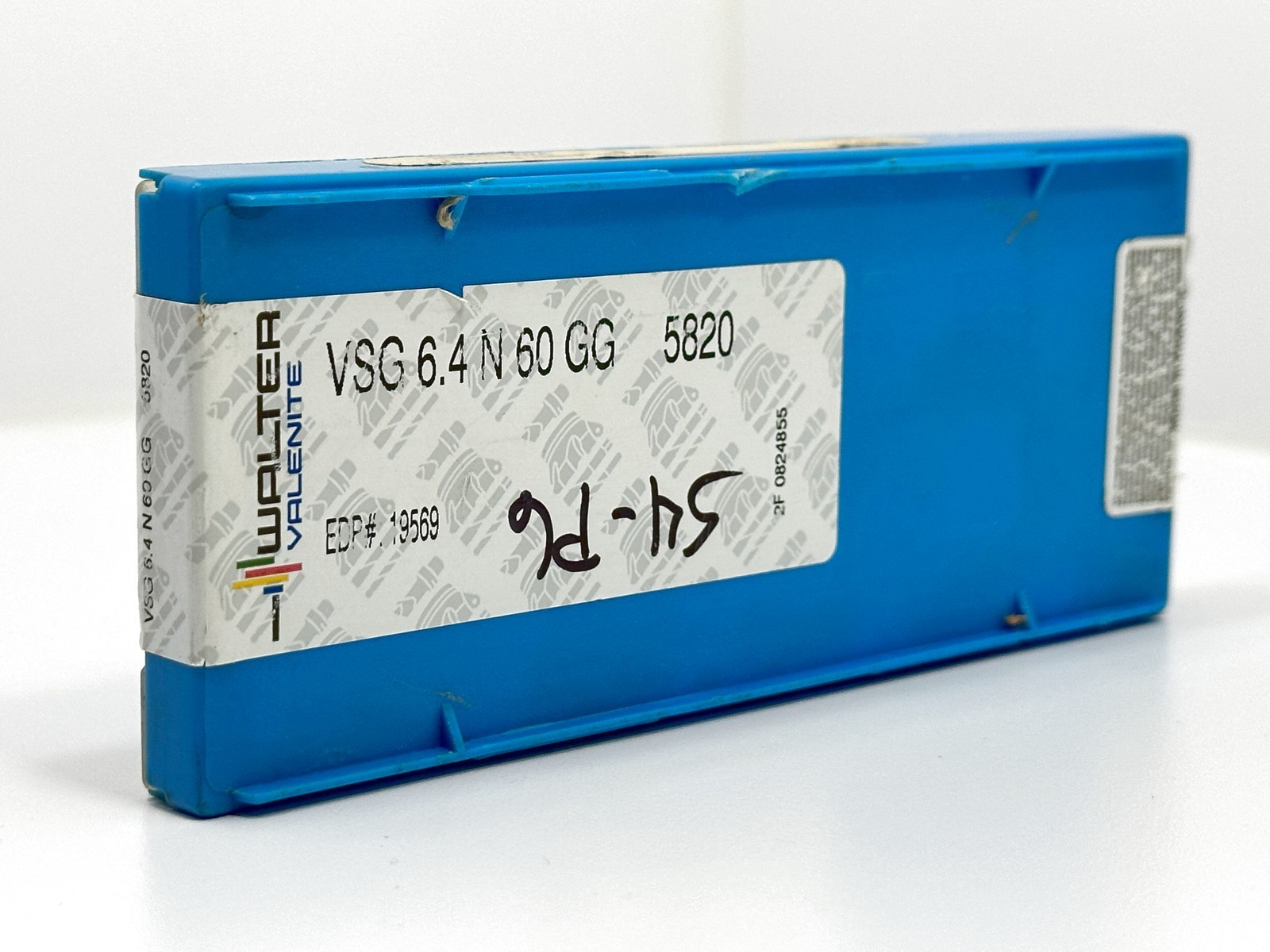 VALENITE VSG 6.4 N 60 GG New Carbide Inserts 19569 Grade 5820 10pcs