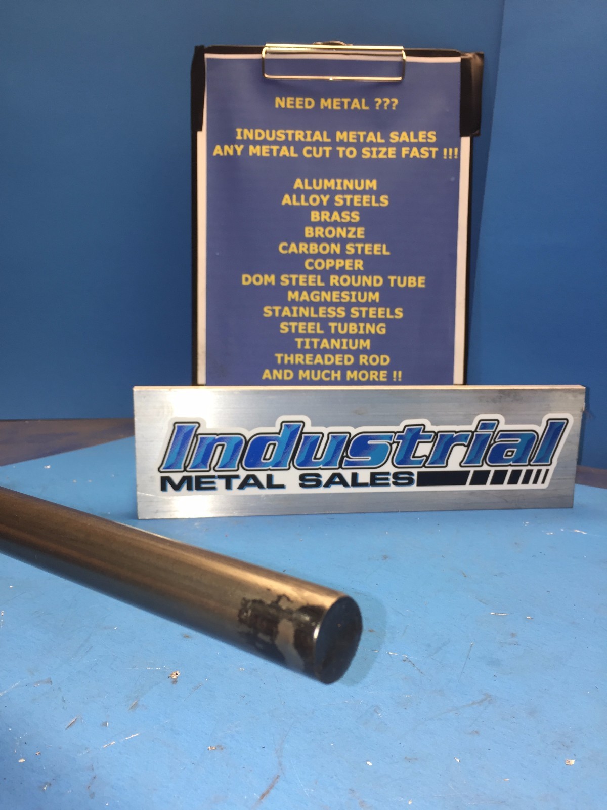 3/4″ Diameter x 72″-Long 12L14 Steel Round Bar–>.750″ Dia 12L14 Steel Rod