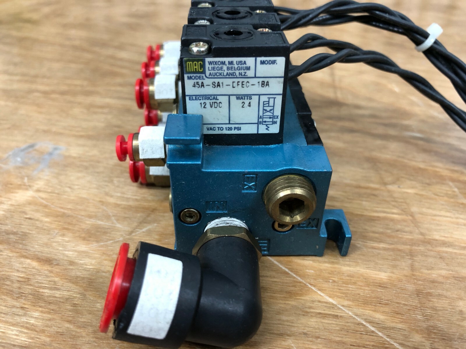 MAC Valve Pack Assembly 45A-SA1-DFEC-1BA – Universal Instruments 47085001