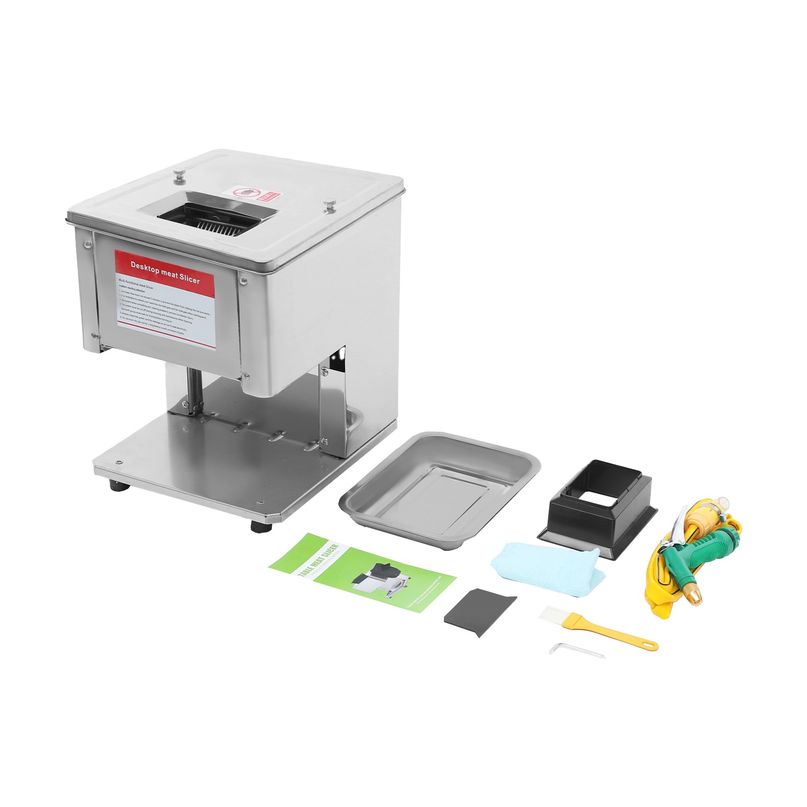 Commercial Stainless Steel Meat Cutter Machine For Pork Chicken Fish Meat Slicer