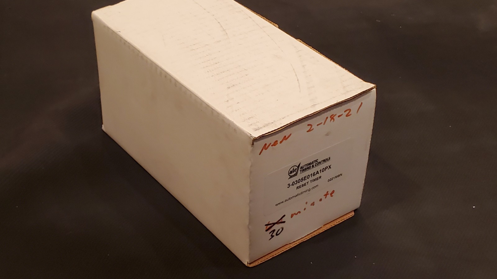 NEW ATC 3-0305E016A10PX 30MIN INDUSTRIAL TIMER 120V (305E-016-A-1-0-PX) 0221MBN