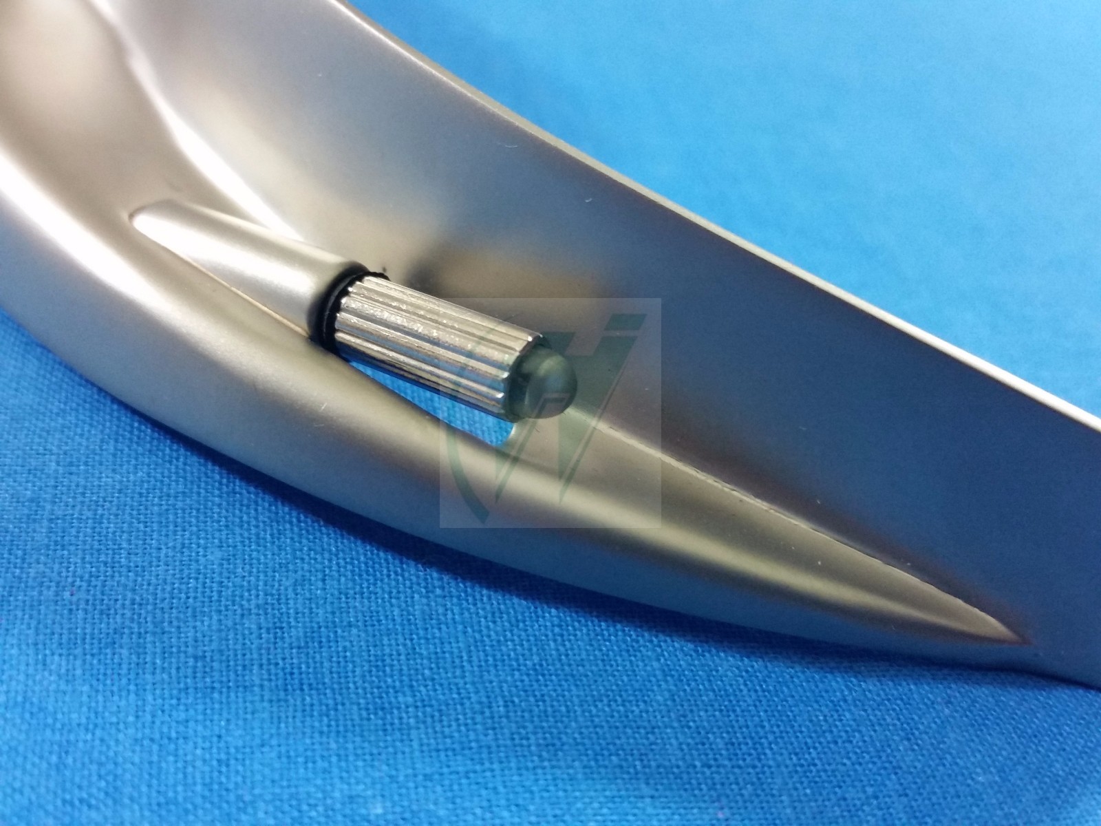 LARYNGOSCOPE MACINTOSH MAC BLADE # 2 ANESTHESIA EMT INTUBATION STAINLESS STEEL