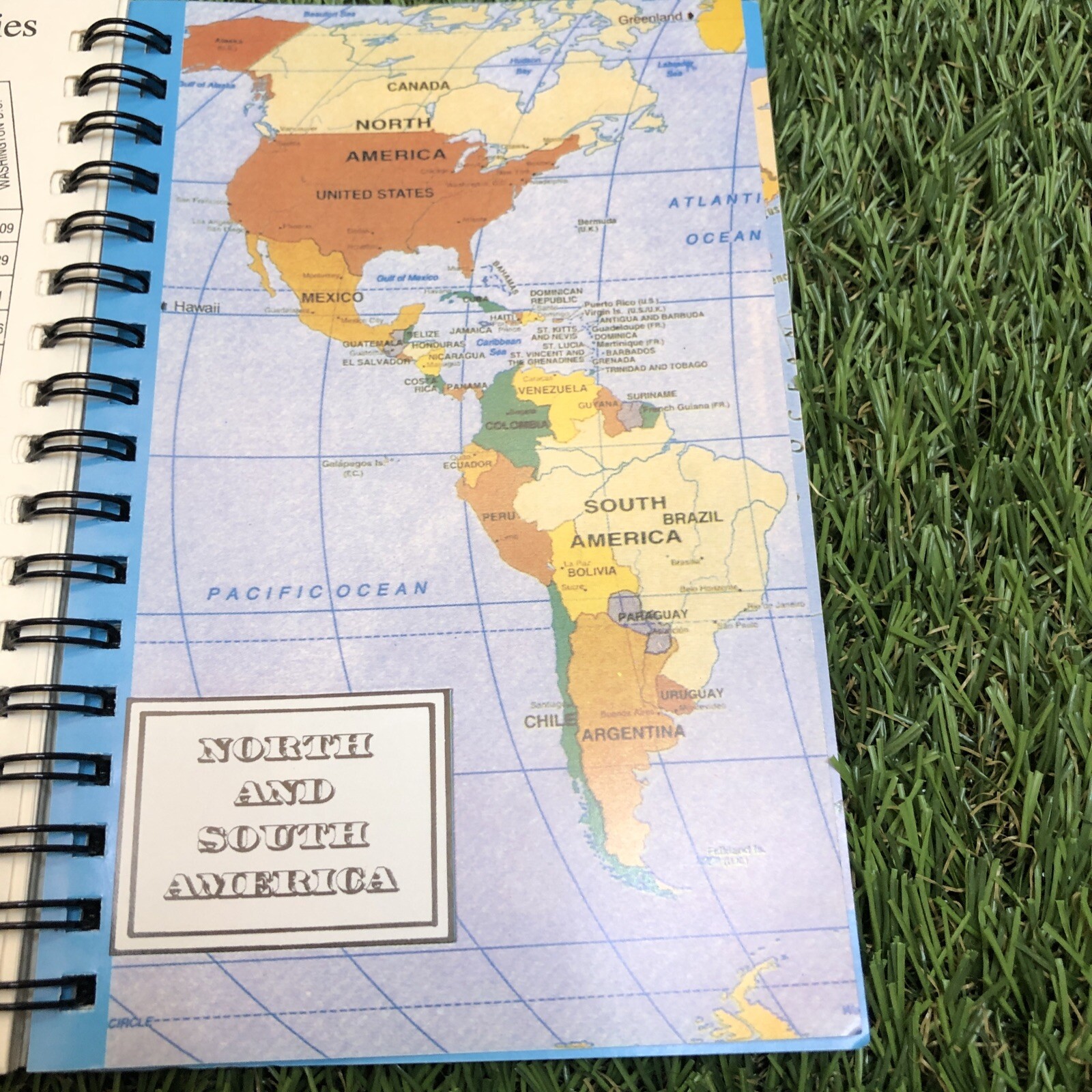 Vintage 1995-97 Michael Stevens 12 Months Spiral Mini Planner 6”x4”clean
