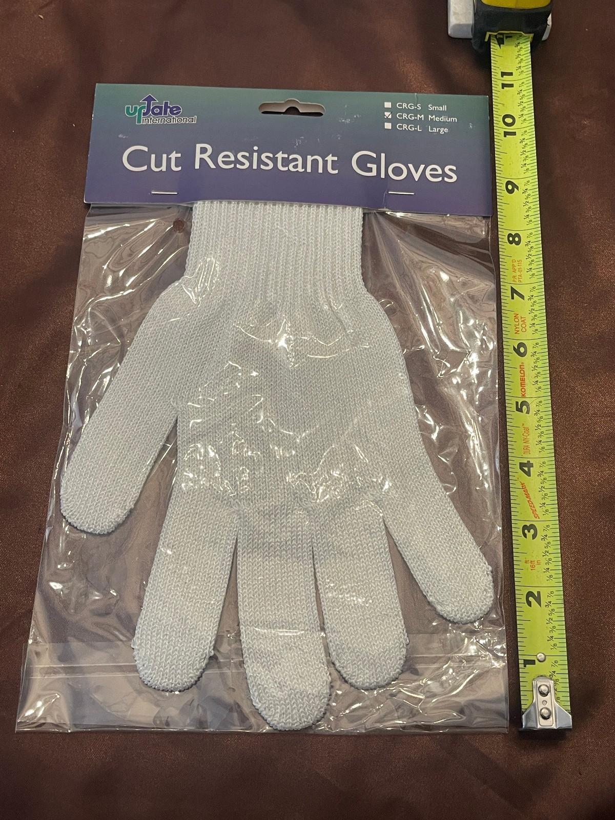 Cut Resistant Glove Medium Ambidextrous Washable Anti-Microbial (ONE)