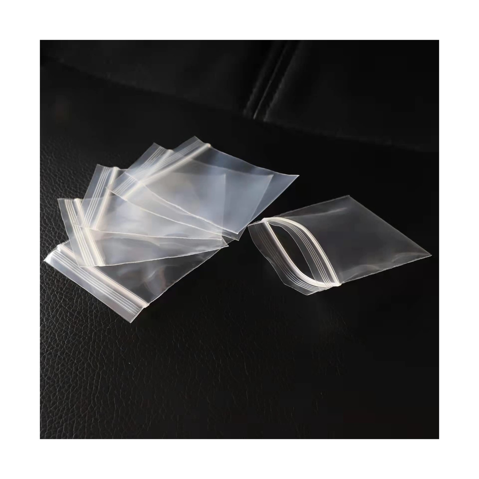 Mini Plastic Bags, 400pcs 2″ x 2″ Transparent Reusable Zipper Storage Bags fo…