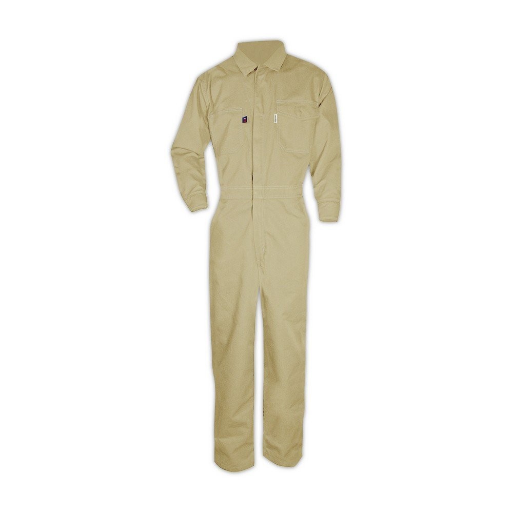 Magid Dual-Hazard 7 Oz. Flame Resistant 88/12 Contractor Coveralls 1 Pair Size