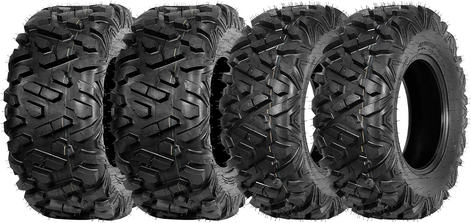 Set of 4 All-Terrain ATV/UTV Tires 29×9-14 Front & 29×11-14 Rear, 6PR ATV Tire