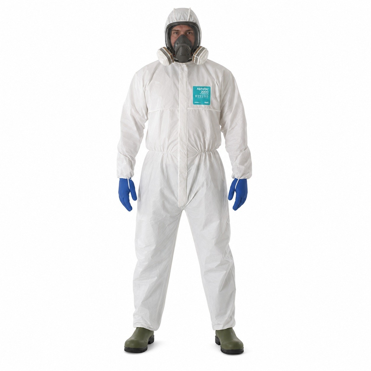 HAZMAT SUIT COVERALL cheaper than DUPONT TYVEK 400 3M ALL SIZES☣️☢️👍