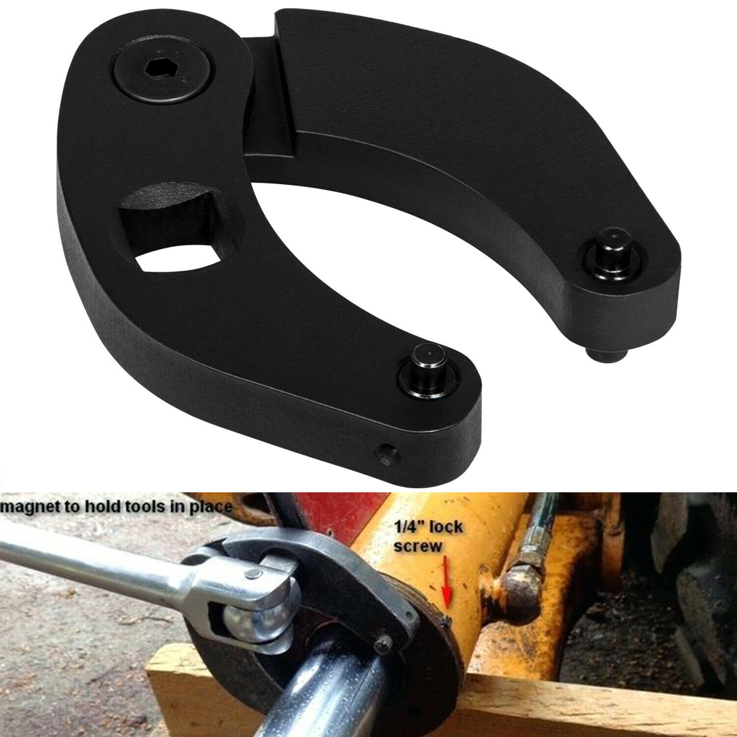1266 & 7463 Gland Nut Wrench for Hydraulic Cylinder Nuts 2″ to 6″, 1″ to 3-3/4″