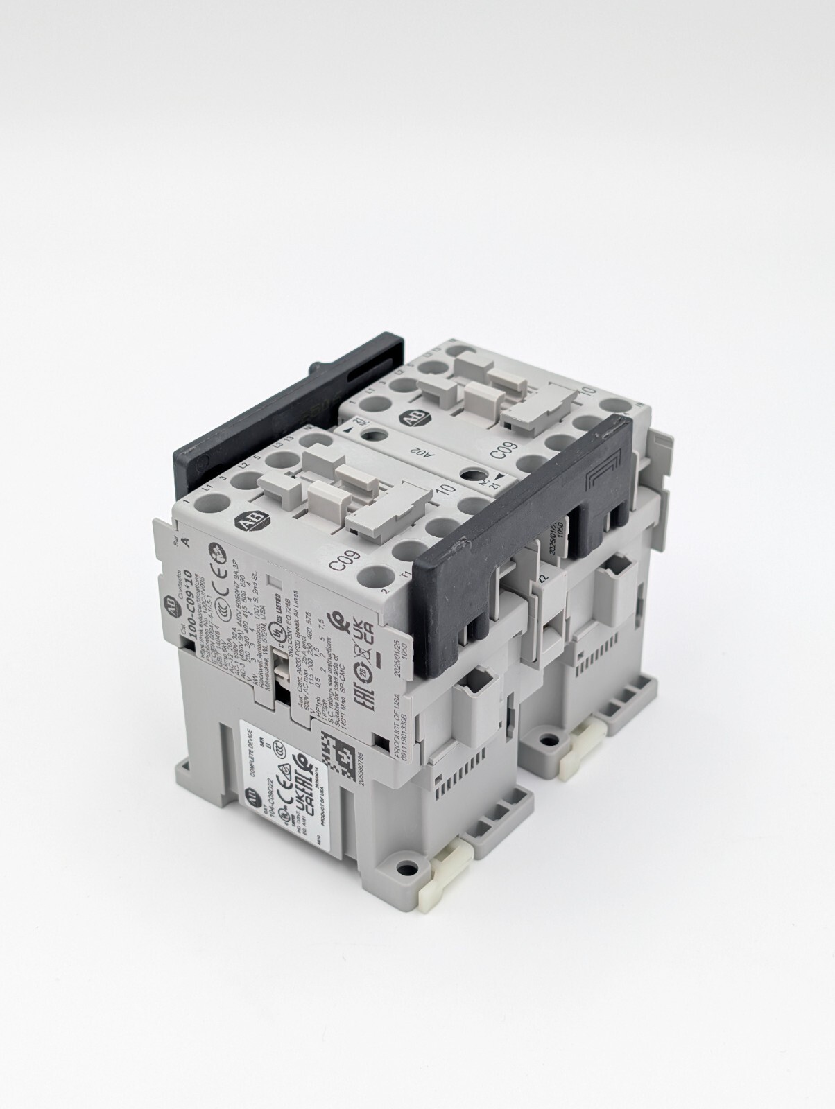 Allen Bradley 104-C09D22 9A 110V 50Hz/120V 60Hz Reversing Contactor USA NEW