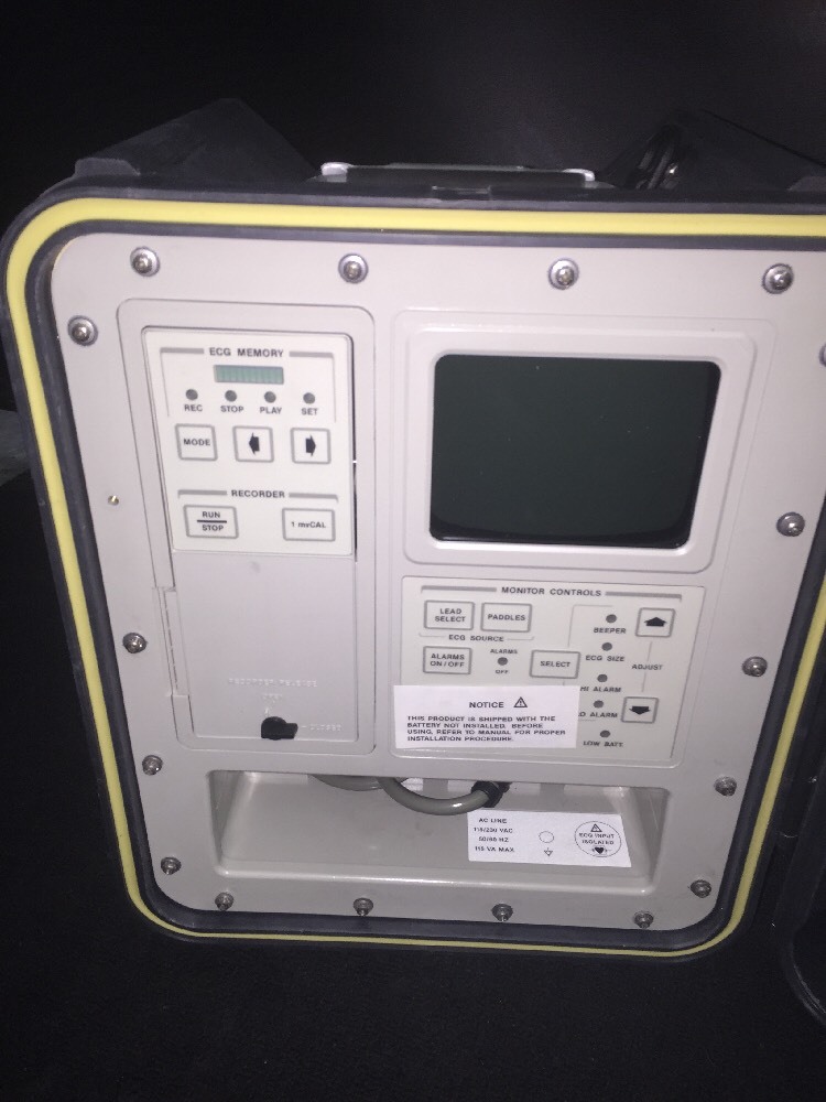 NEW HP Electrocardiograph Monitor Recorder 43200MC In Pressure Case