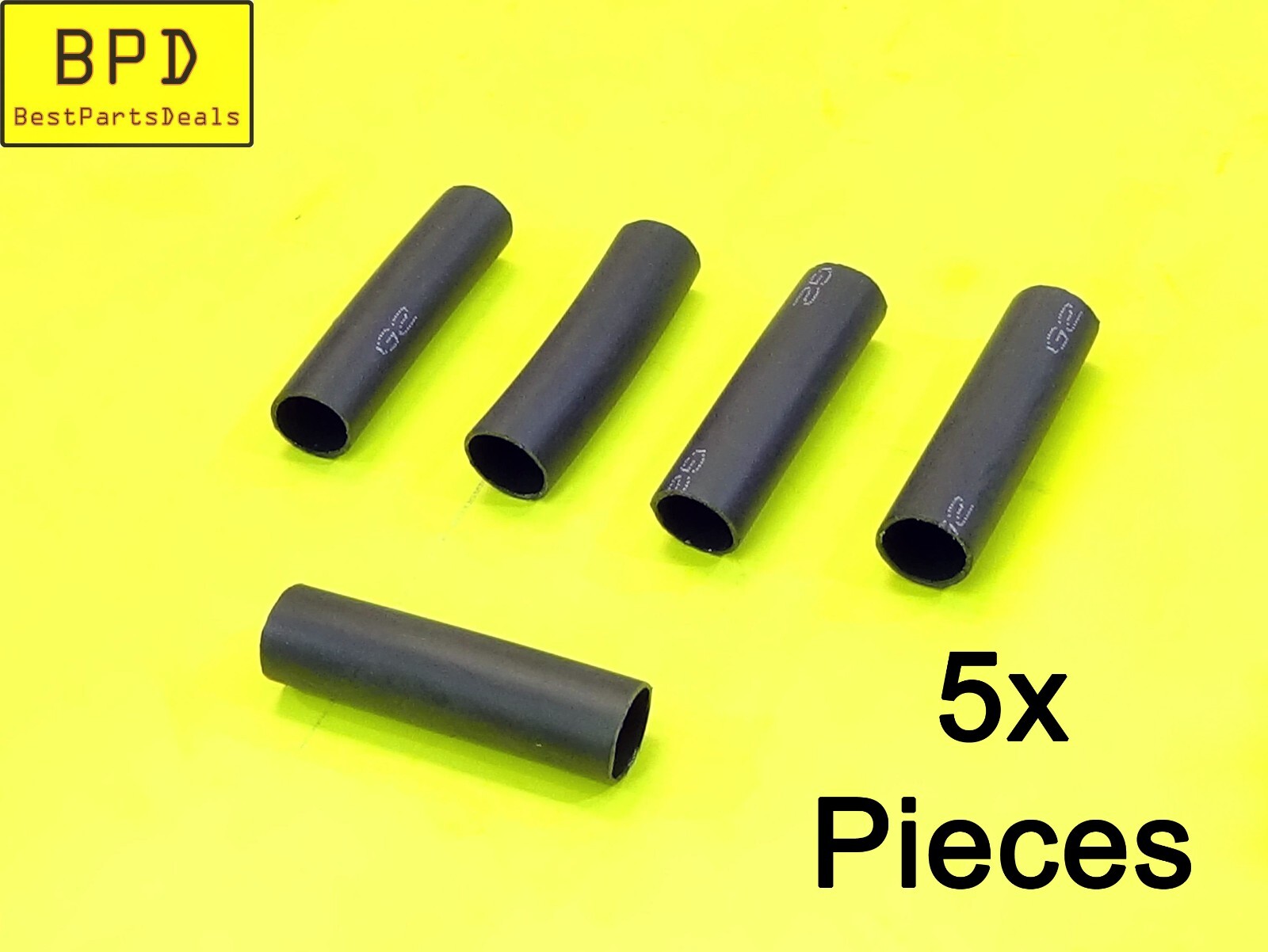 5x 1.5″ 4-1 Heat Shrink 5/16″ Tubing Adhesive Lined Semi-Rigid GMT-421ALSR-5/16
