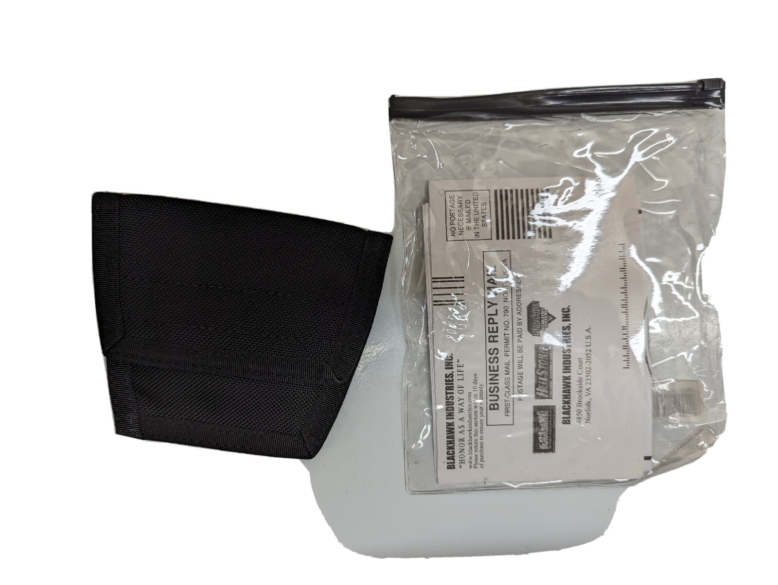Professional Handcuff Belt Sheath Heavy Duty Tactical Black Nylon Pouch Case