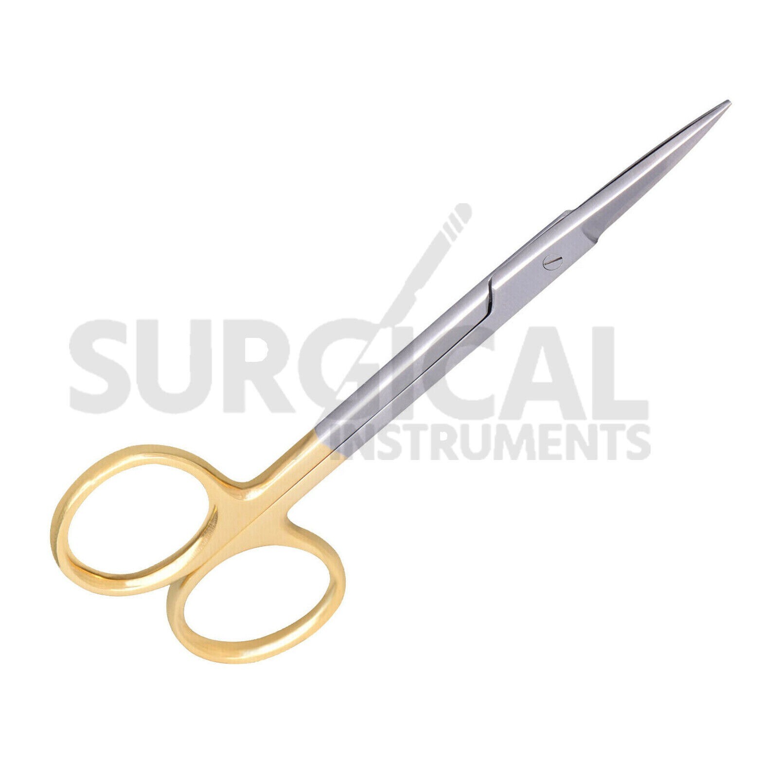 2 T/C IRIS MICRO SURGICAL SCISSORS STRAIGHT+CURVED German Grade