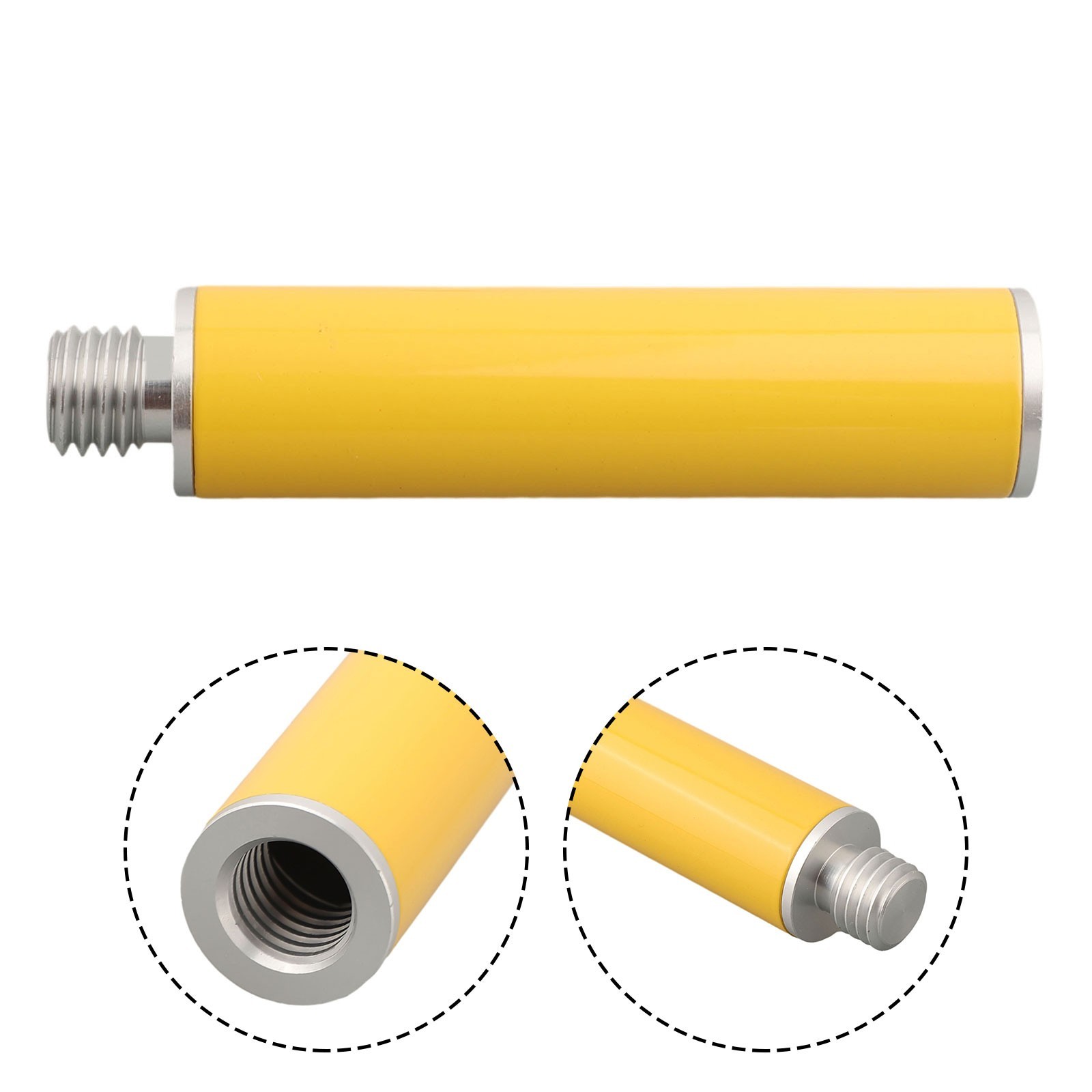 Lightweight GPS GNSS Extension Pole 10cm/20cm/30cm Length 25mm Diameter