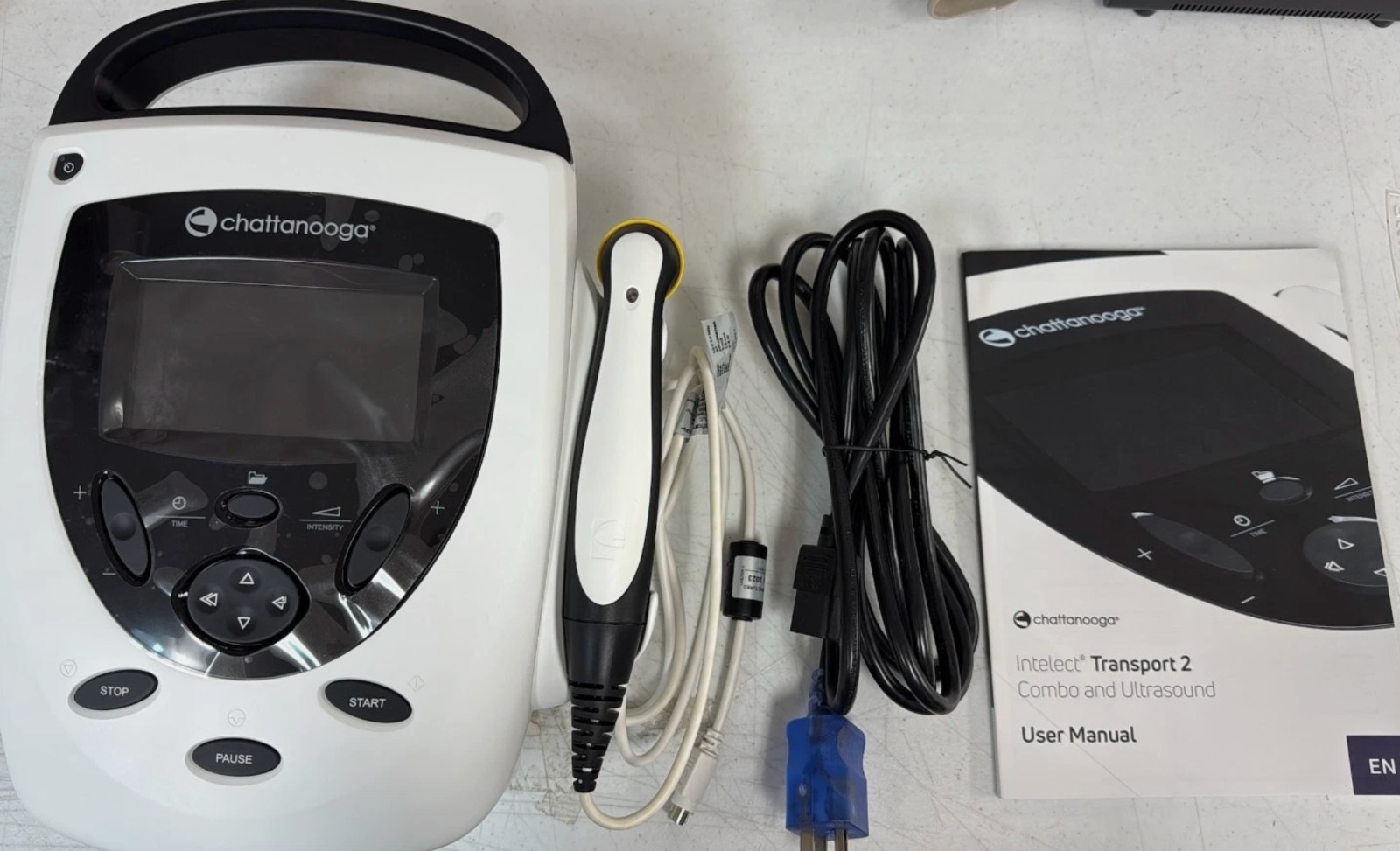 Genuine New Chattanooga Intelect Transp. Ultrasound Unit with 5cm Soundhead 2782