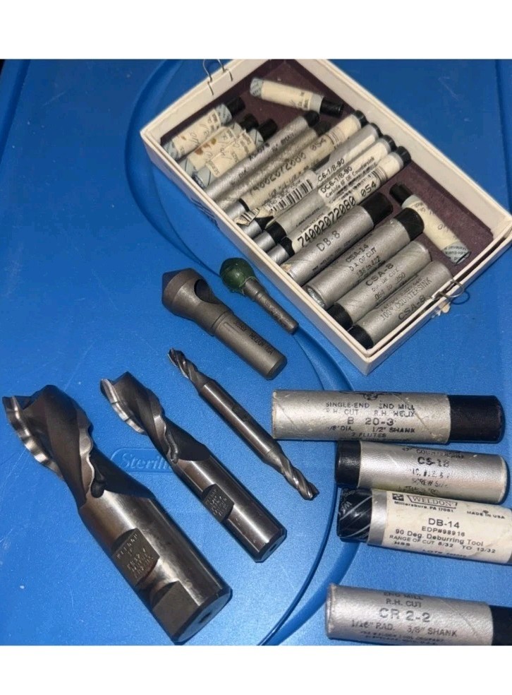 Weldon Machining Lot (25 Pieces)