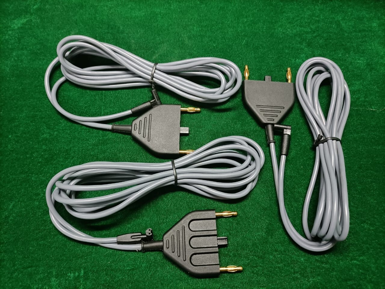 3pc Laparoscopic TURP Double Stem Allen Type Bipolar Cable Reusable Instruments
