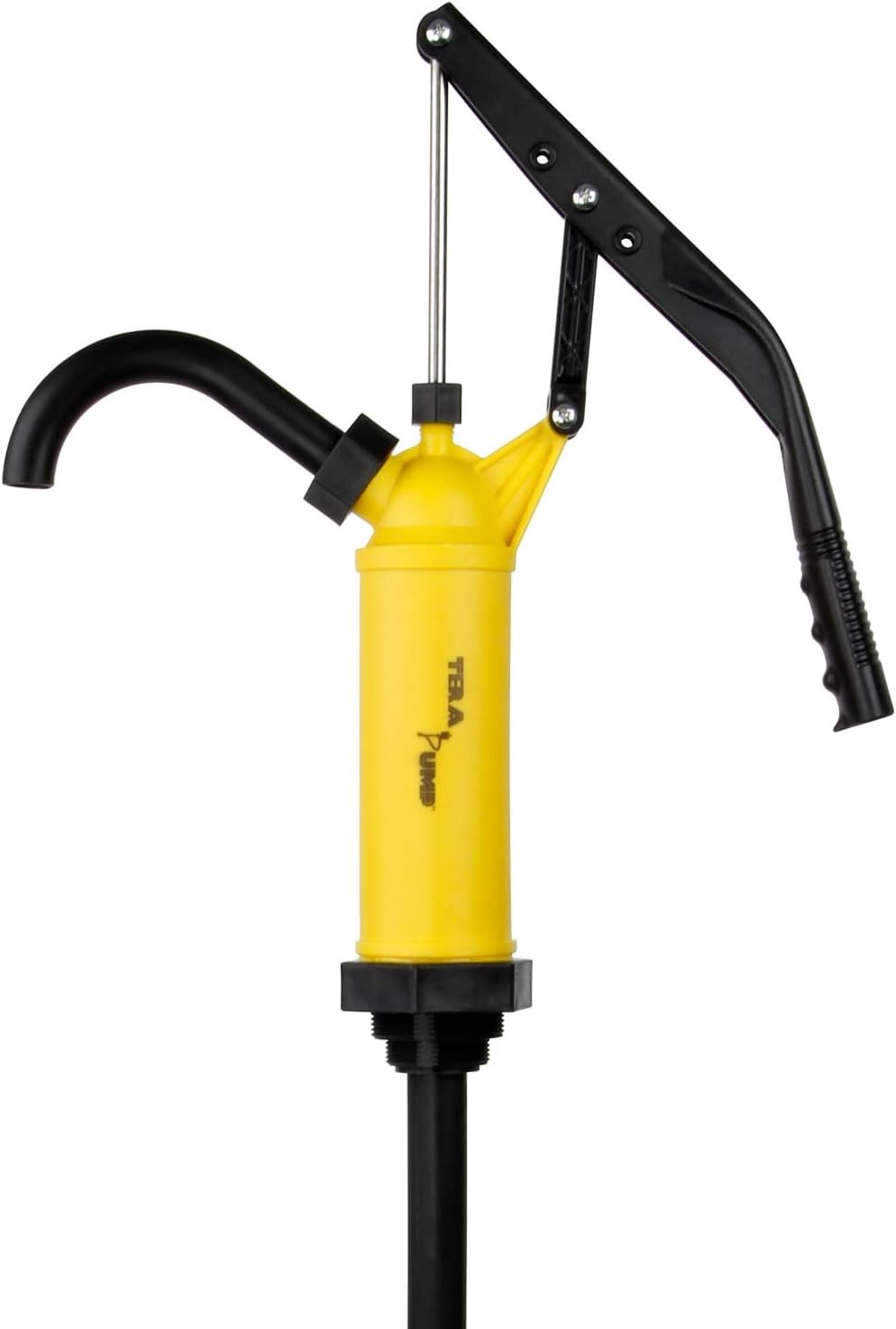 Polycarbonate Lever-Action Hand Operated Fuel Pump | 15 to 55 Gallon Drums, 1 Ga